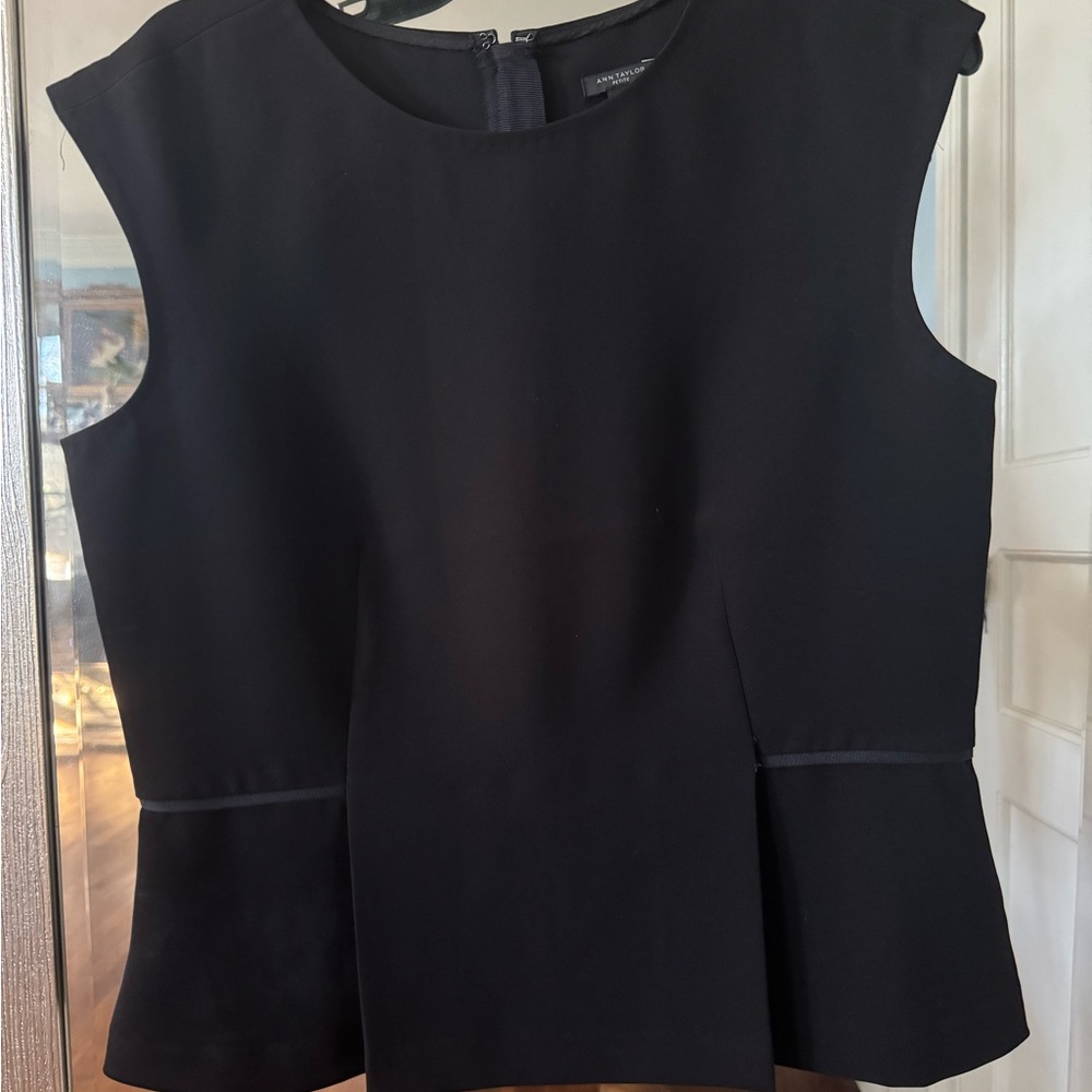 Elegant Black Sleeveless Top